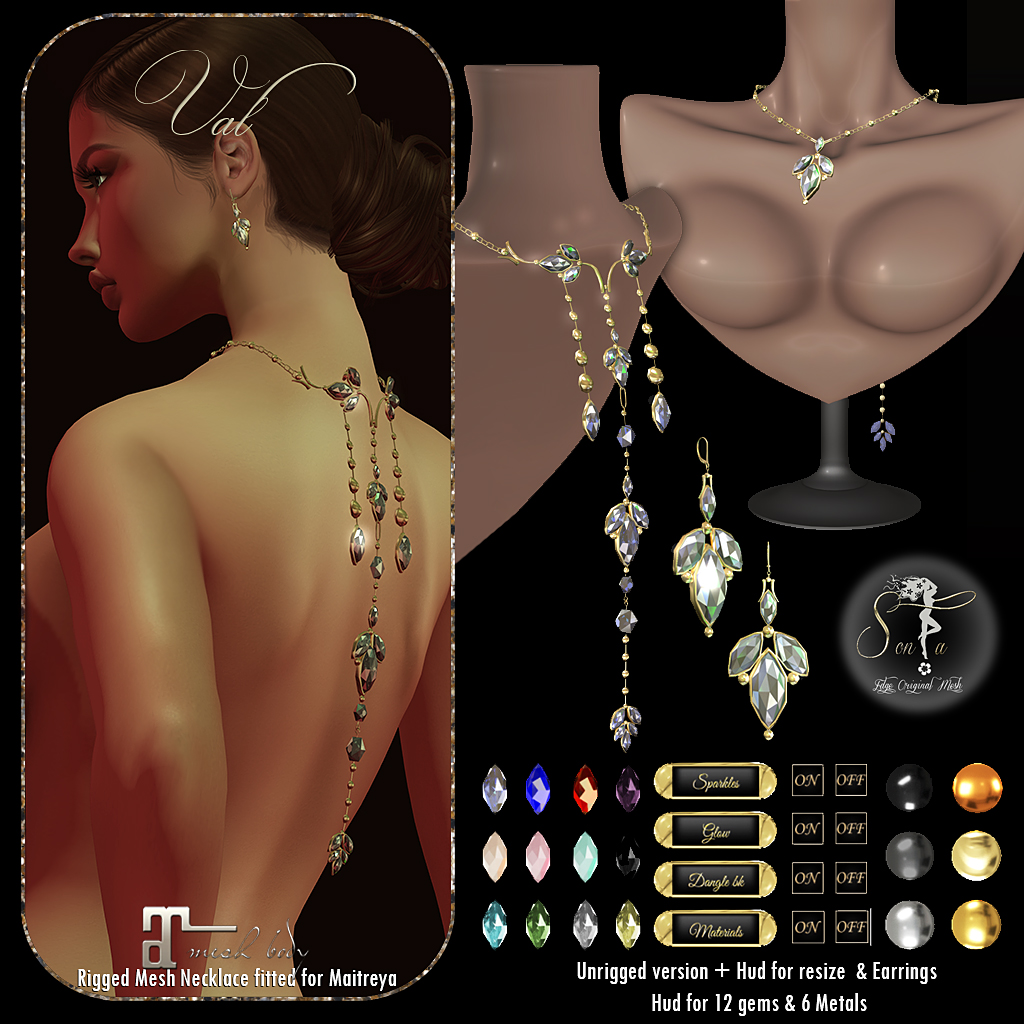 box val jewelry set - maitreya